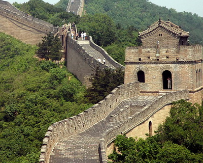 Չինական պատի մի հատվածը փլուզվել է